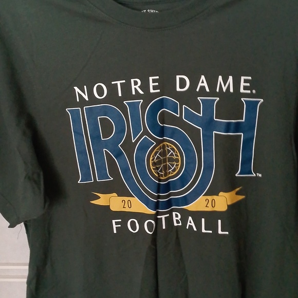 Notre Dame Irish Football T Shirt - Picture 2 of 6
